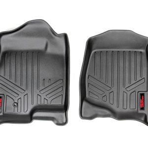 Rough Country Floor Mats Front Chevy/GMC 1500/2500HD/3500HD (07-13)