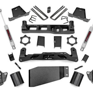 Rough Country 7.5 Inch Lift Kit Chevy Silverado & GMC Sierra 1500 4WD (2007-2013)