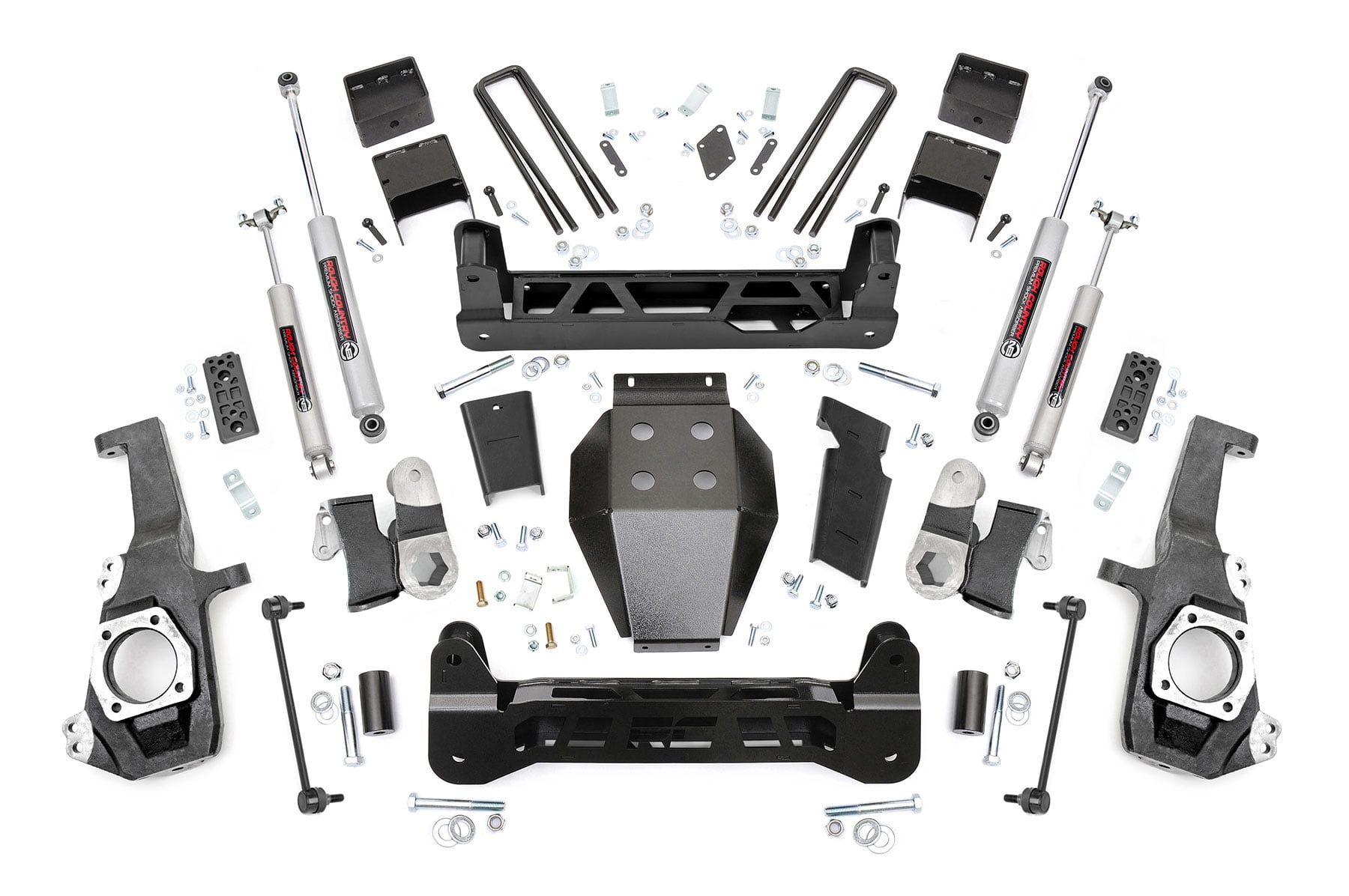 Rough Country 5 Inch Lift Kit NTD Chevy/GMC 2500HD/3500HD (20-26)