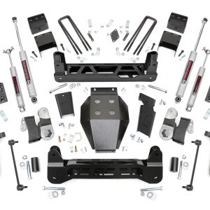Rough Country 5 Inch Lift Kit NTD w/ Overloads Chevy/GMC 2500HD/3500HD (20-26)