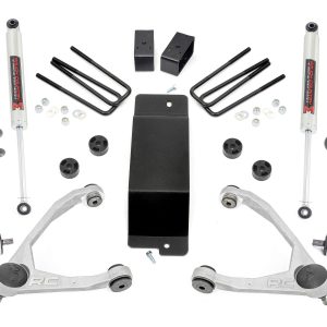 Rough Country 3.5 Inch Lift Kit Forged UCA M1 Strut Chevy/GMC 1500 (14-16)