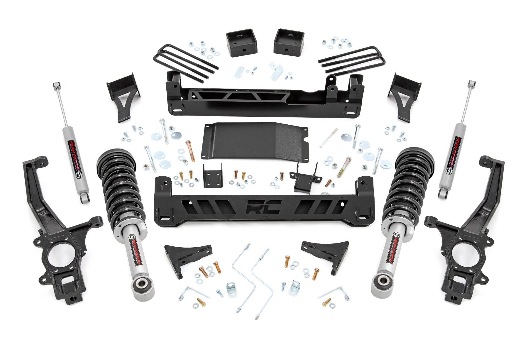 Rough Country 6 Inch Lift Kit N3 Struts Nissan Frontier 2WD/4WD (2005-2021)