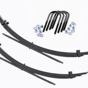 Rough Country Rear 56 Inch Leaf Springs 2″ Lift Pair Chevy/GMC C20/K20 C25/K25 Truck 4WD (77-87)