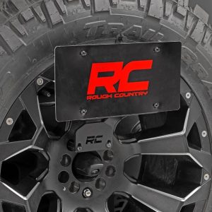 Rough Country License Plate Relocation Bracket Jeep Wrangler JK/Wrangler Unlimited (07-18)