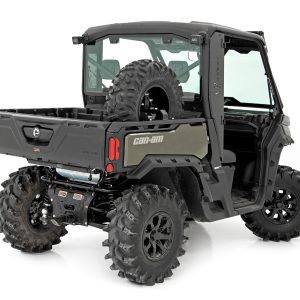 Rough Country Spare Tire Carrier Bed Side Mount Multiple Makes & Models (Can-Am/Polaris)