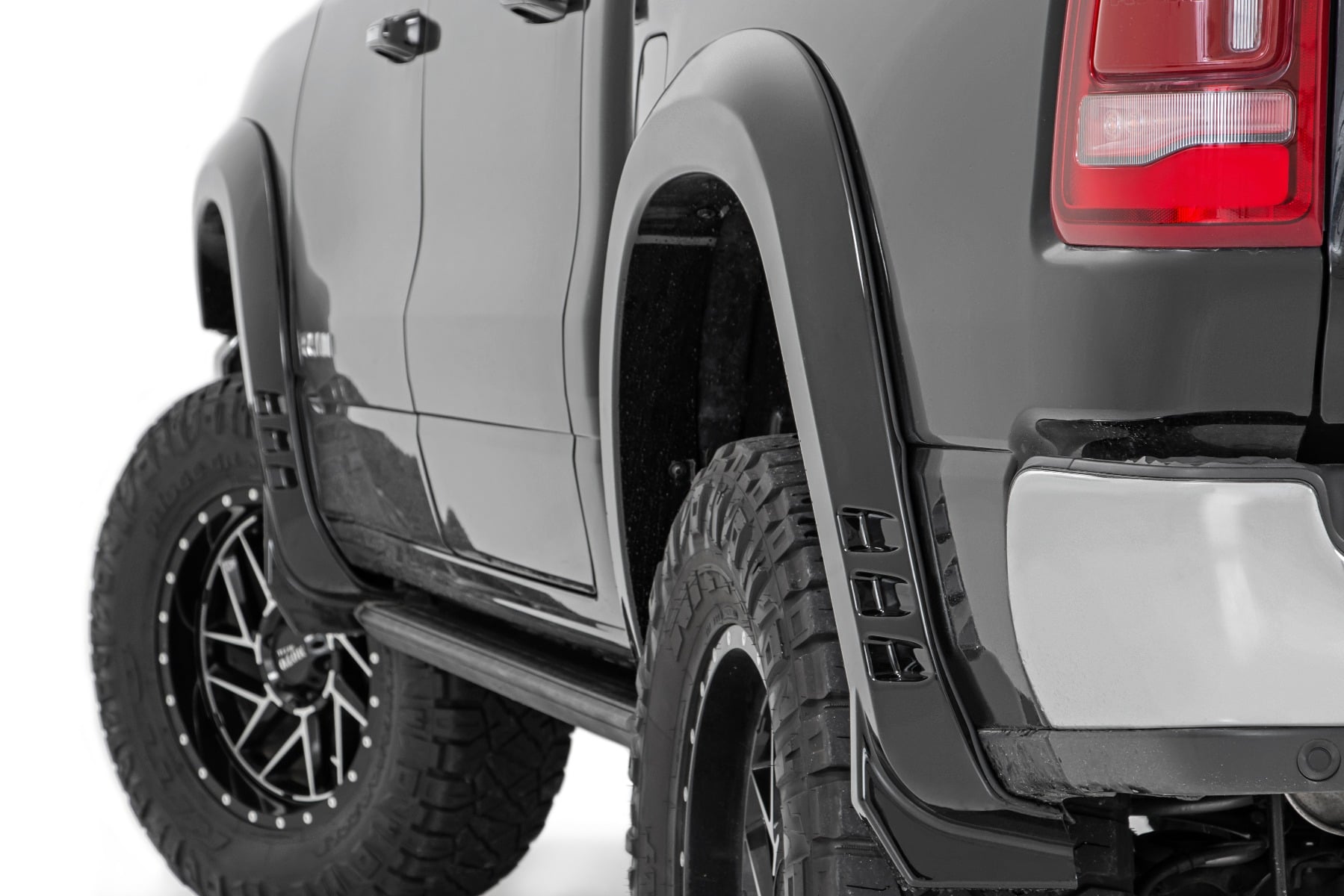 Rough Country SF1 Fender Flares PXQ Black Ram 1500 2WD/4WD (2019-2024)