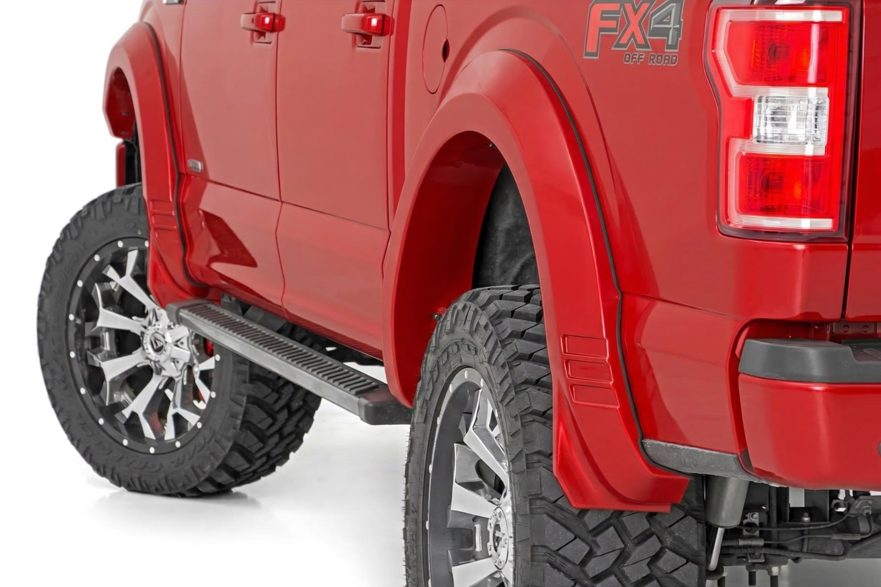 Rough Country SF1 Fender Flares PQ Race Red Ford F-150 2WD/4WD (2018-2020)