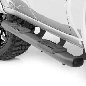 Rough Country Oval Nerf Step Crew Cab Chevy/GMC 1500/2500HD/3500HD (19-26)