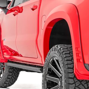 Rough Country SF1 Fender Flares G7C Red Hot Chevy Silverado 1500 2WD/4WD (2019-2026)