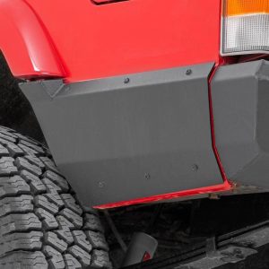 Rough Country Quarter Panel Armor Rear Factory Flare Jeep Cherokee XJ 2WD/4WD (97-01)