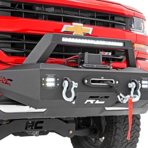 Rough Country EXO Winch Mount Kit Chevy Silverado 1500 2WD/4WD (2007-2018 & Classic)