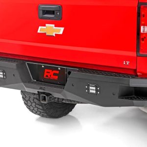 Rough Country Rear Bumper LED Chevy Silverado & GMC Sierra 1500 2WD/4WD (2007-2018 & Classic)