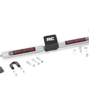 Rough Country N3 Steering Stabilizer Dual 2-8 Inch Lift Ram 2500 (03-13)/3500 (11-12)