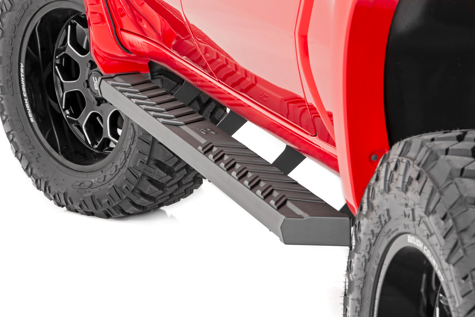 Rough Country BA2 Running Board Side Step Bars Ram 1500 (19-26)/1500 TRX (21-24)