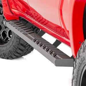 Rough Country BA2 Running Board Side Step Bars Chevy/GMC 1500/2500HD/3500HD (19-26)