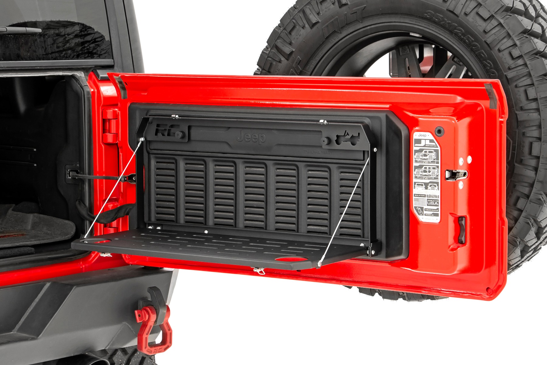 Rough Country Tailgate Table Jeep Wrangler JL (18-26)/Wrangler Unlimited (18-26)