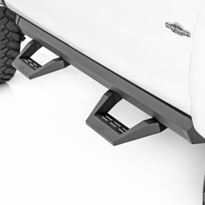 Rough Country SRX2 Adj Aluminum Step Crew Cab Ram 1500/2500/3500 2WD/4WD (2010-2018 & Classic)