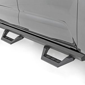 Rough Country SRX2 Adj Aluminum Step Double Cab Toyota Tacoma 2WD/4WD (2005-2023)