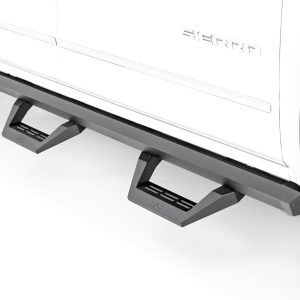 Rough Country SRX2 Adj Aluminum Step Crew Cab Chevy/GMC 1500/2500HD/3500HD (07-18 & Classic)