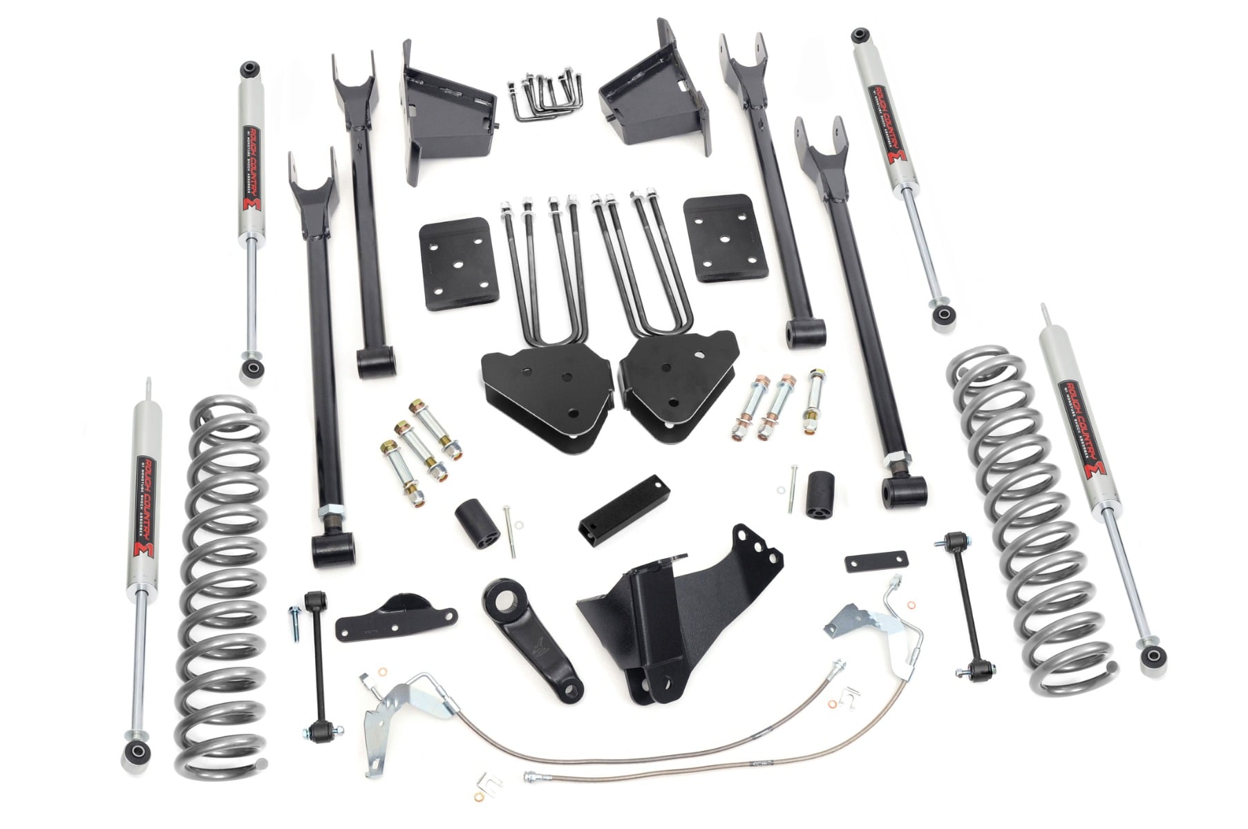 Rough Country 8 Inch Lift Kit 4 Link M1 Ford F-250/F-350 Super Duty 4WD (2008-2010)