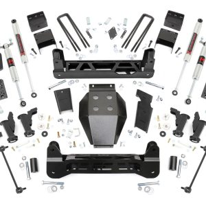 Rough Country 5 Inch Lift Kit Torsion Drop M1 Chevy/GMC 2500HD/3500HD (20-26)