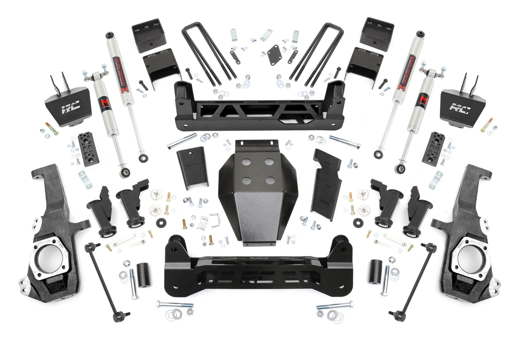 Rough Country 5 Inch Lift Kit Torsion Drop M1 Chevy/GMC 2500HD/3500HD (20-26)