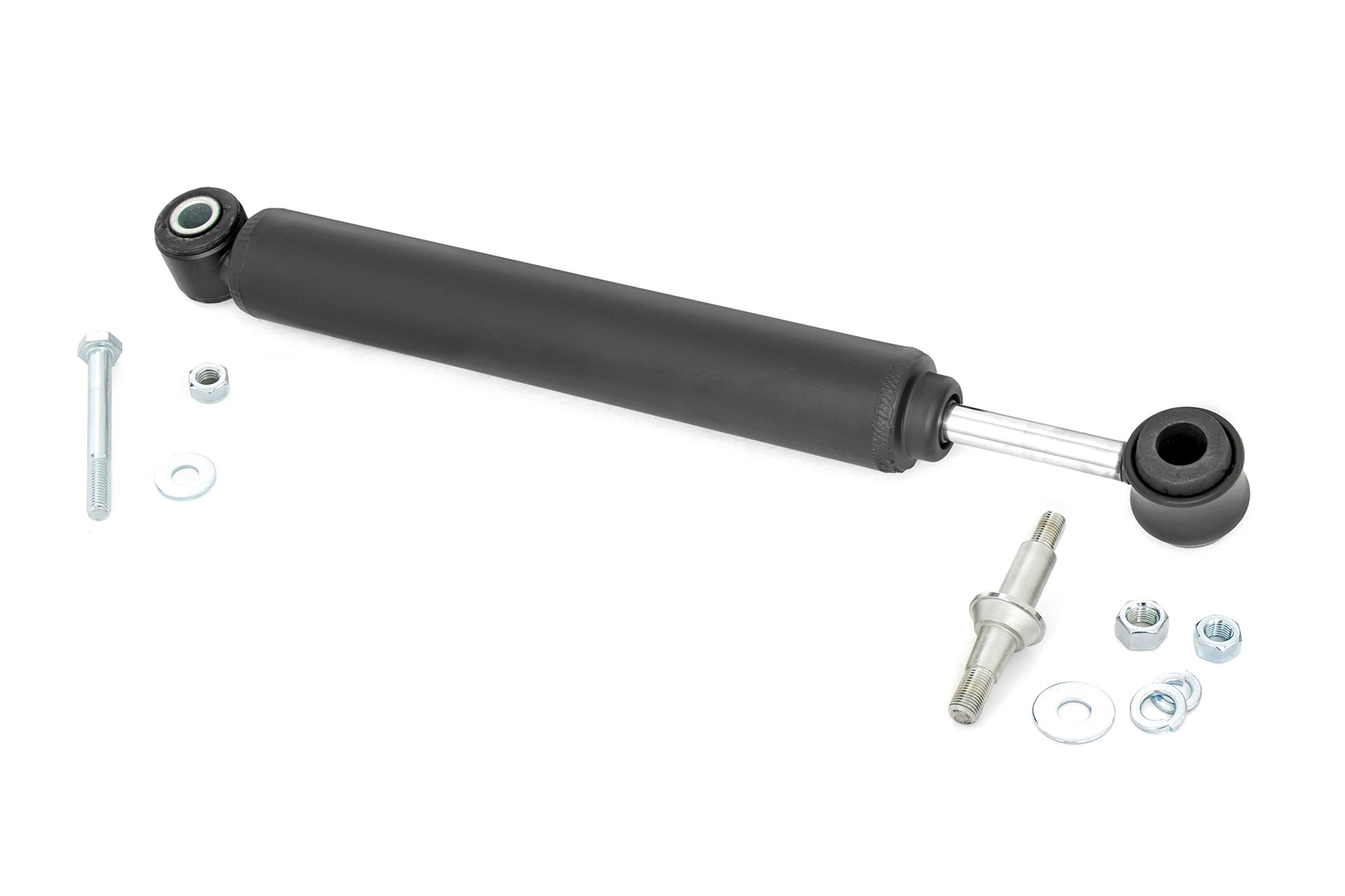 Rough Country OE Replacement Black Stabilizer Jeep Comanche MJ WJ/Wrangler TJ/Wrangler Unlimited