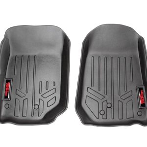 Rough Country Floor Mats Front Jeep Wrangler TJ (97-06)/Wrangler Unlimited (04-06)