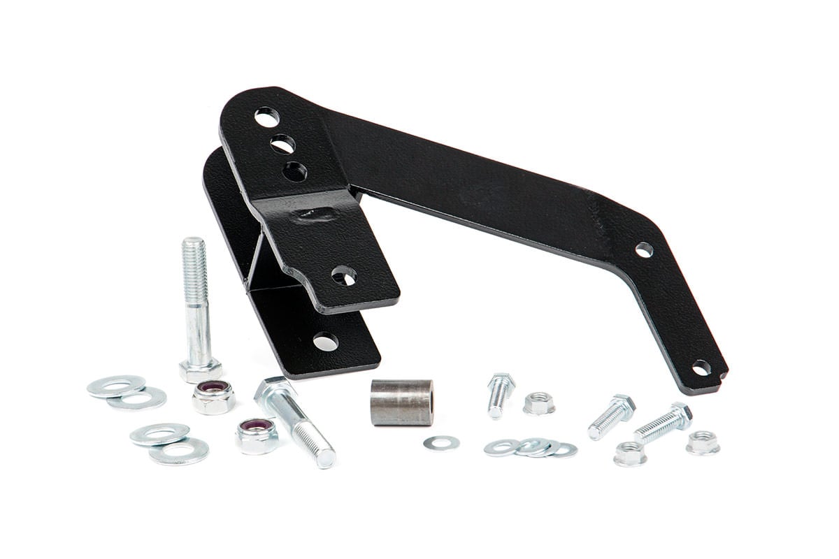 Rough Country Track Bar Bracket Rear 2.5-6 Inch Lift Jeep Wrangler JK/Wrangler Unlimited (07-18)