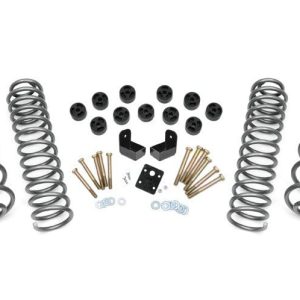 Rough Country 3.75 Inch Lift Kit Combo 4 Cyl Jeep Wrangler TJ (97-06)/Wrangler Unlimited (04-06)