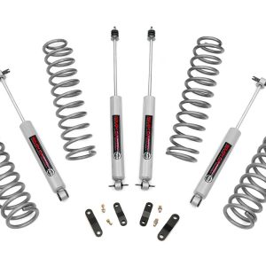 Rough Country 2.5 Inch Lift Kit Coils Jeep Wrangler Unlimited 2WD/4WD (2007-2018)