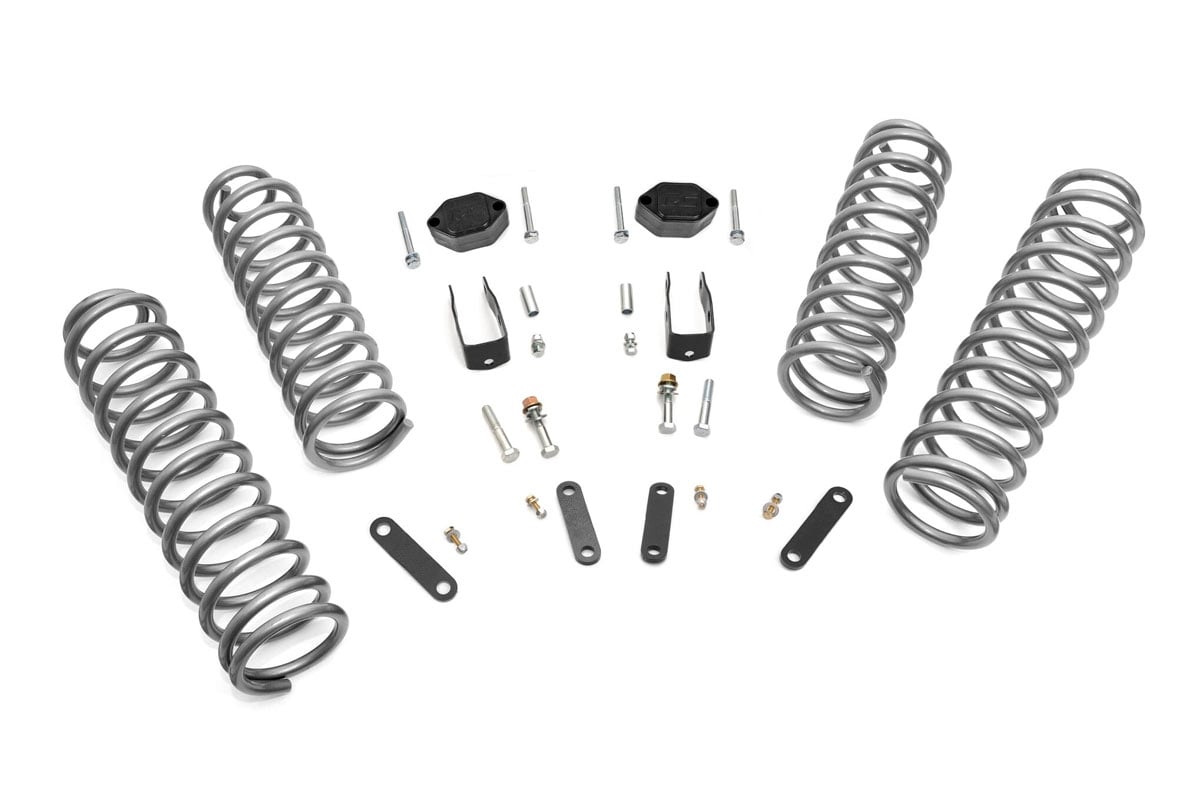 Rough Country 2.5 Inch Lift Kit Jeep Wrangler Unlimited 2WD/4WD (2007-2018)