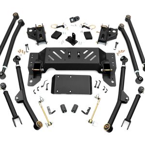 Rough Country Long Arm Upgrade Kit 4 Inch Lift Jeep Grand Cherokee ZJ 4WD (1993-1998)