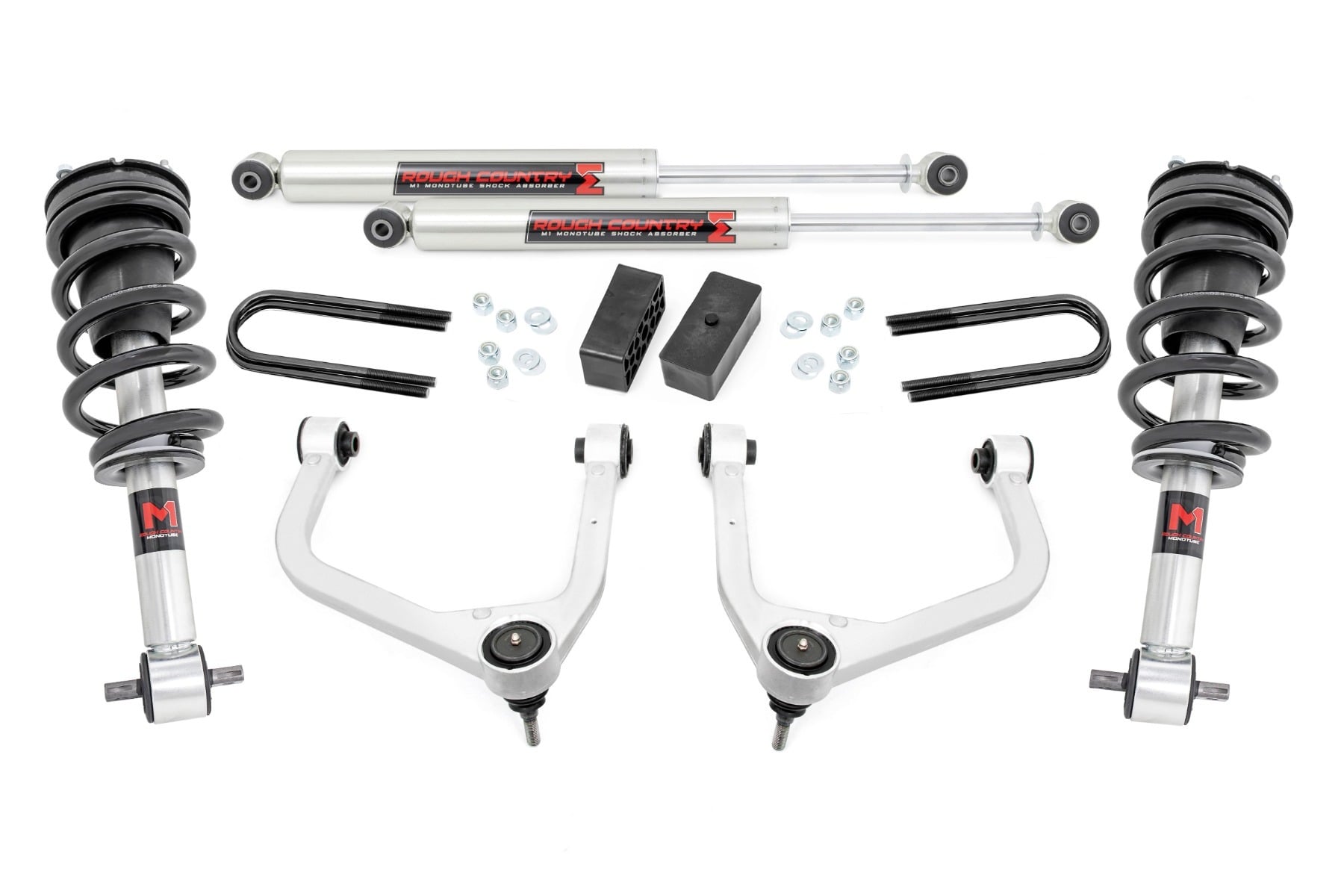 Rough Country 3.5 Inch Lift Kit M1 Struts/M1 GMC Sierra 1500 2WD/4WD (2025-2026)