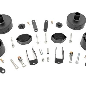 Rough Country 2.5 Inch Lift Kit Spacers Jeep Wrangler JK/Wrangler Unlimited (2007-2018)