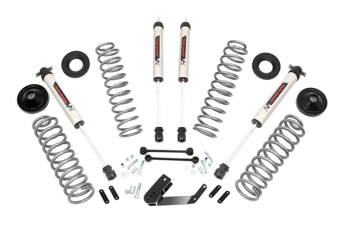Rough Country 3.25 Inch Lift Kit V2 Jeep Wrangler Unlimited 2WD/4WD (2007-2018)