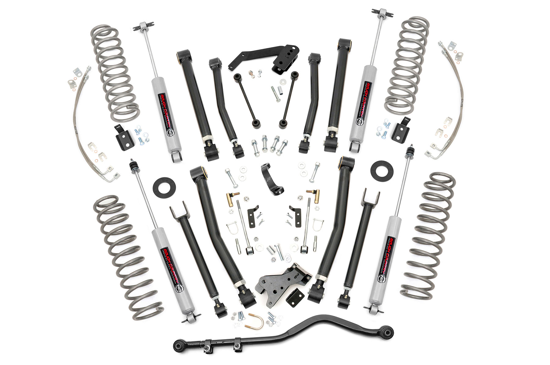 Rough Country 6 Inch Lift Kit X-Series Jeep Wrangler Unlimited 2WD/4WD (2007-2018)