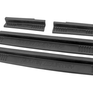 Rough Country Entry Guards Front and Rear Jeep Wrangler Unlimited 2WD/4WD (2007-2018)