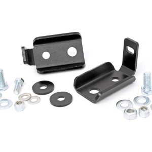 Rough Country Shock Relocation Brackets Front Jeep Wrangler JK/Wrangler Unlimited (07-18)