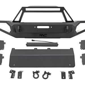 Rough Country Front Winch Bumper Jeep Gladiator JT/Wrangler JK & JL/Wrangler Unlimited