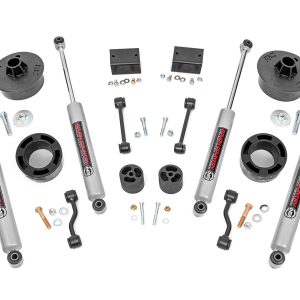 Rough Country 2.5 Inch Lift Kit Spacers N3 Jeep Wrangler JL (18-23)/Wrangler Unlimited (18-23)