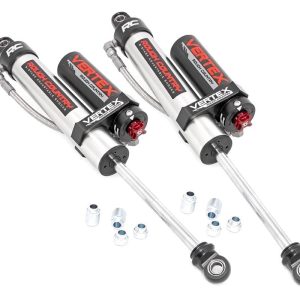 Rough Country Vertex 2.5 Reservoir Rear Shocks 3.5-4.5″ Jeep Wrangler JL (18-26)/Wrangler Unlimited (18-26)