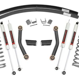 Rough Country 3 Inch Lift Kit SII RR AAL M1 Jeep Cherokee XJ 2WD/4WD (1984-2001)