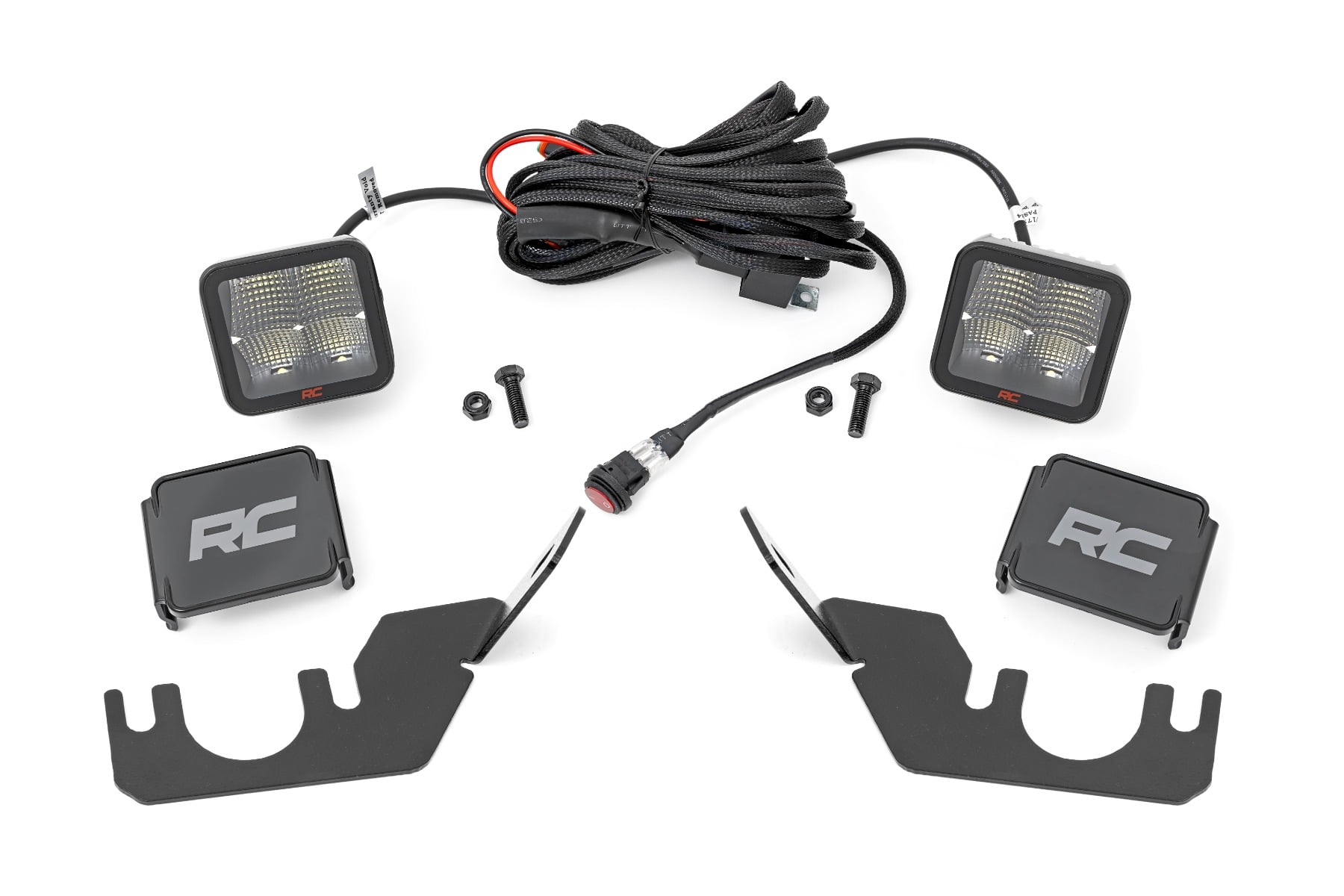 Rough Country LED Light Rear Mount 2″ Spectrum Pair Kawasaki Teryx 1000/Teryx4 800