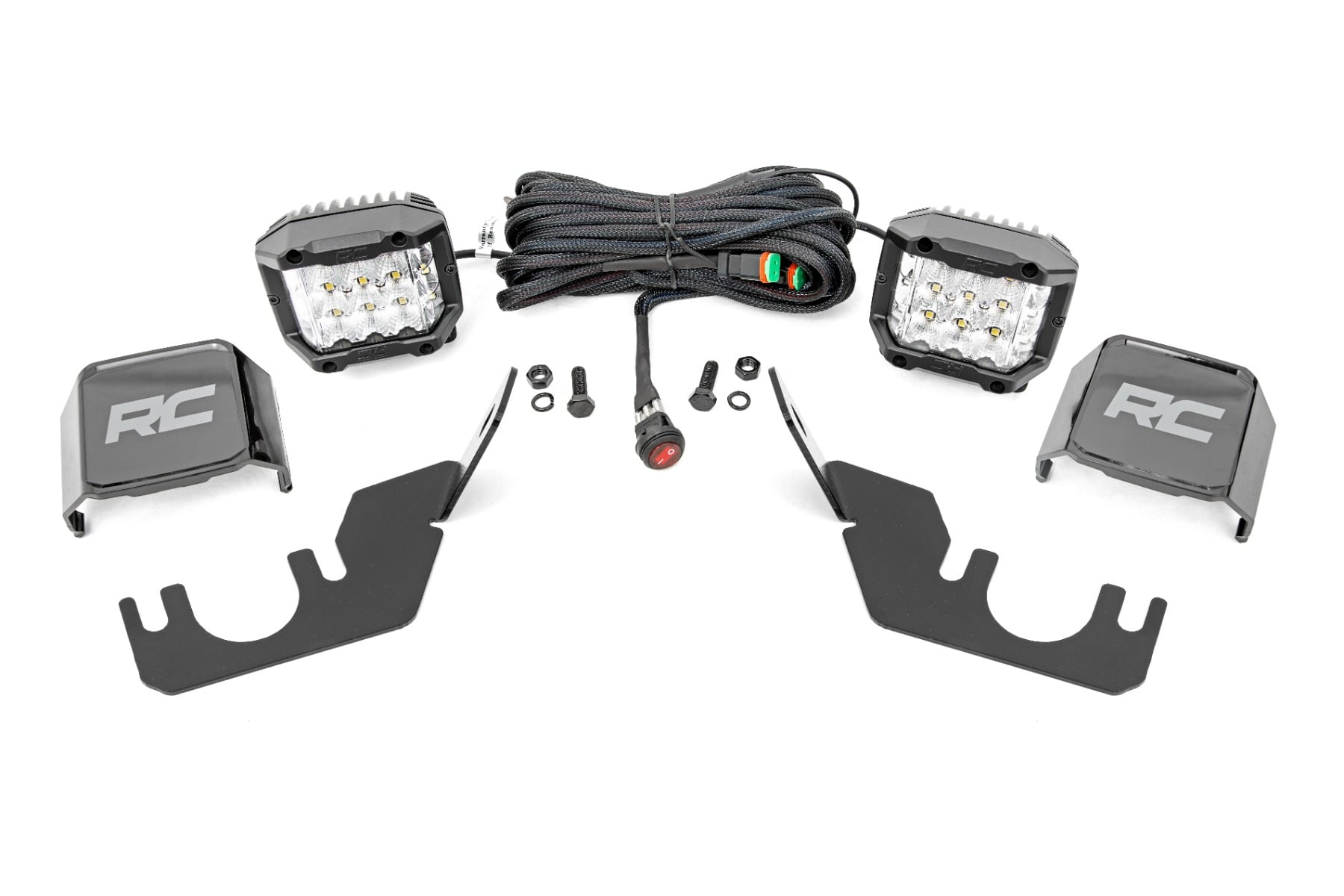 Rough Country LED Light Rear Mount 3″ OSRAM Kawasaki Teryx 1000/Teryx 4 1000