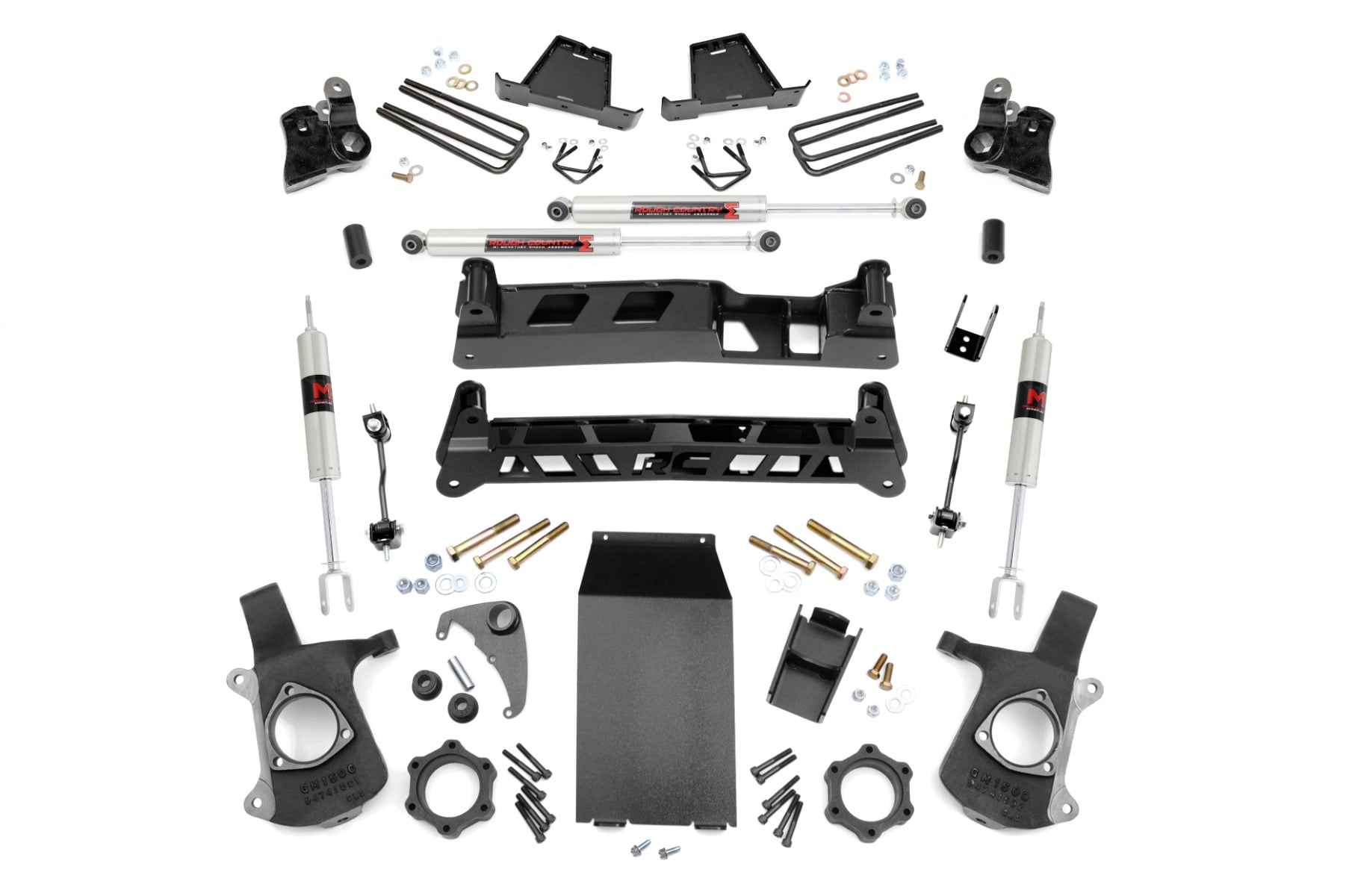 Rough Country 6 Inch Lift Kit NTD M1 Chevy/GMC 1500 4WD (99-06 & Classic)