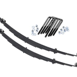 Rough Country Front Leaf Springs 4″ Lift Pair Ford F-250 4WD (1977-1979)