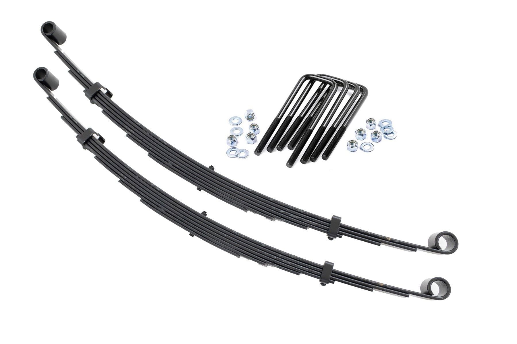 Rough Country Front Leaf Springs 4″ Lift Pair Ford F-250 4WD (1977-1979)