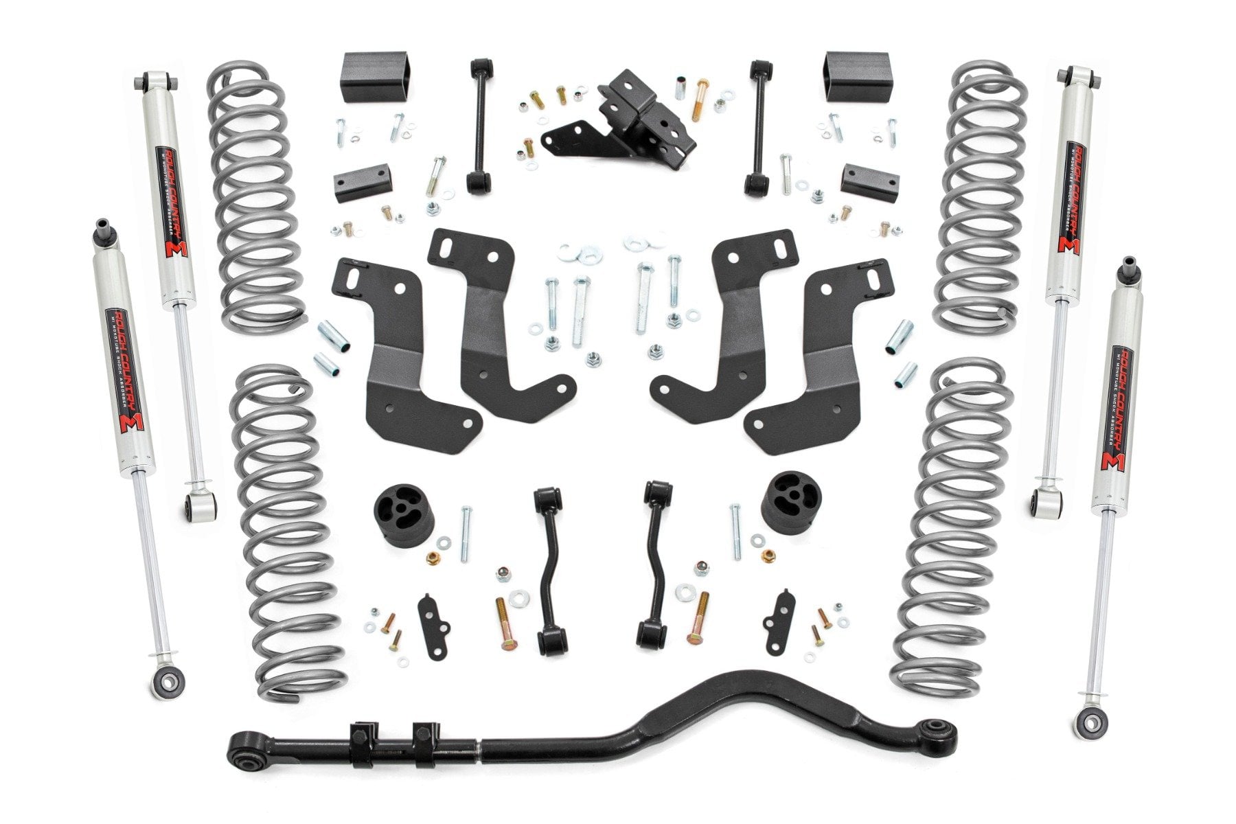Rough Country 3.5 Inch Lift Kit C/A Drop Stage 1 M1 Jeep Wrangler Unlimited (24-26)