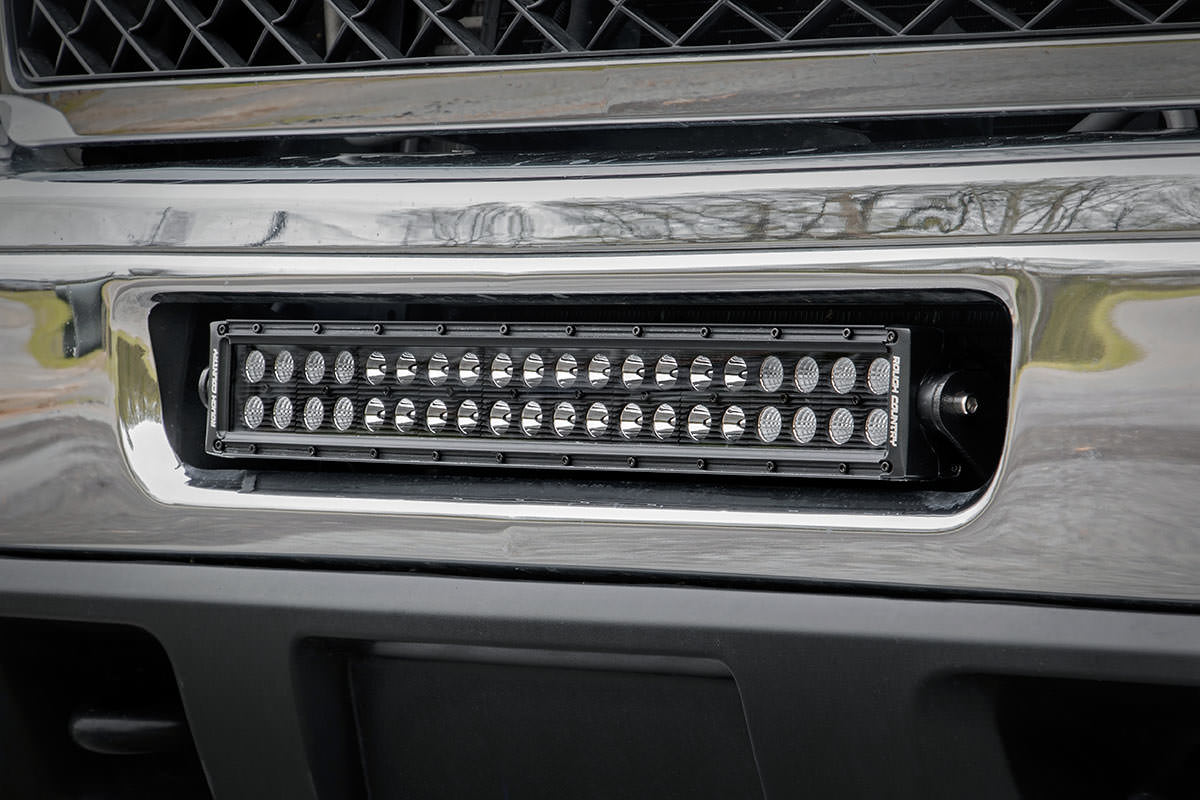 Rough Country LED Light Mount Bumper 20″ Chevy Silverado 2500 HD 4WD (2011-2014)